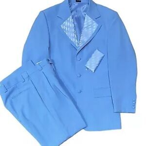 VTG Falcone Men's 2 Piece Jacket (38R), Pant(31x30) C36